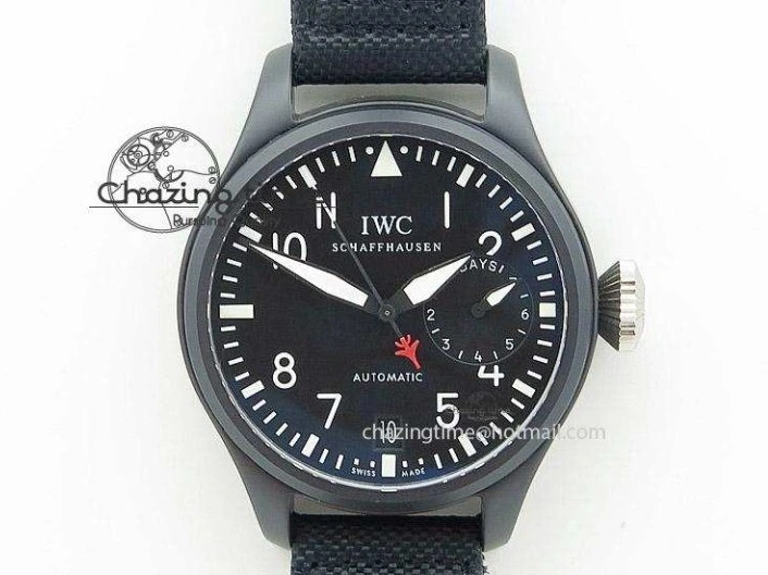 MIROTIME 0504 Pilot Chrono SS 3878 Gray Dial on Brown Leather Strap A Resilient 7395